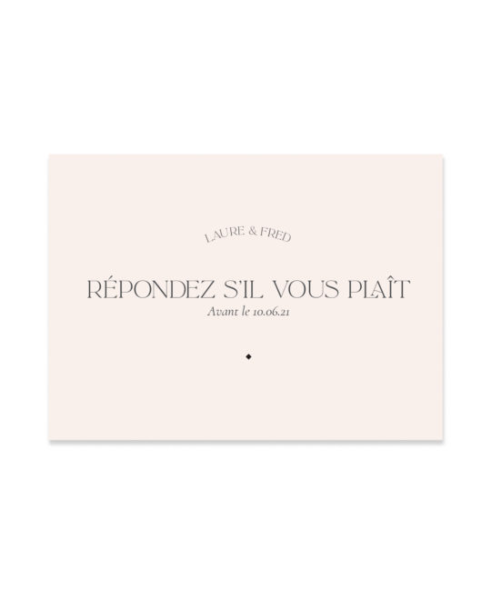 Carte RSVP • Rivage – Image 2