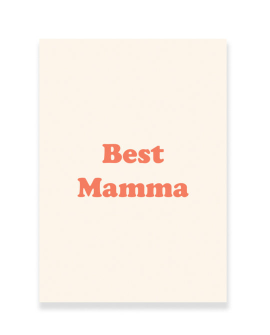 Carte & Affiche • Best Mamma