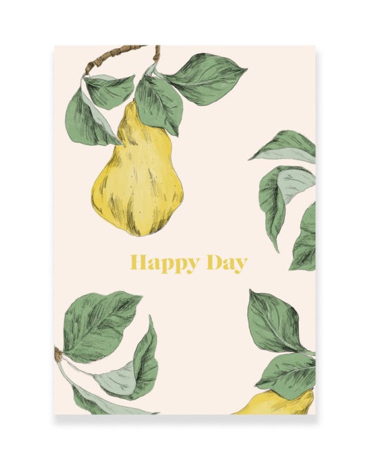 Carte & Affiche • Poirier - Happy Day
