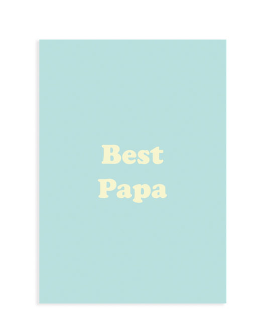 Carte & Affiche • Best Papa