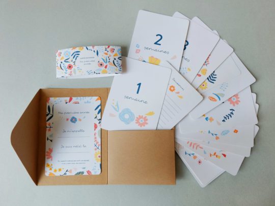 Les cartes Premiers mois • Collection Liberty – Image 3