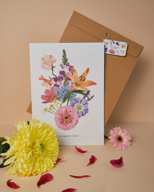 Les 4 Affiches • Les bouquets de saison