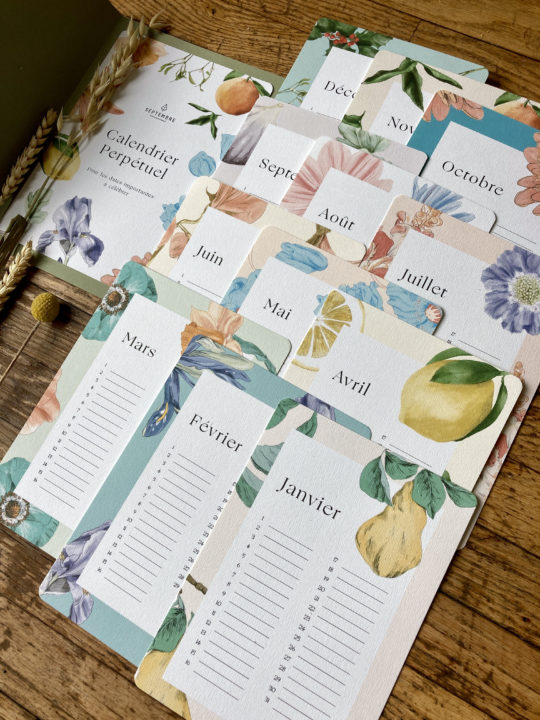 Le Calendrier Perpétuel à motifs – Image 3