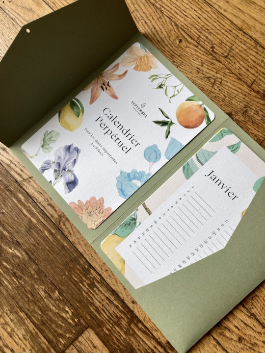 Le Calendrier Perpétuel à motifs – Image 2