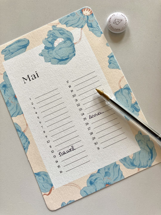 Le Calendrier Perpétuel à motifs – Image 4