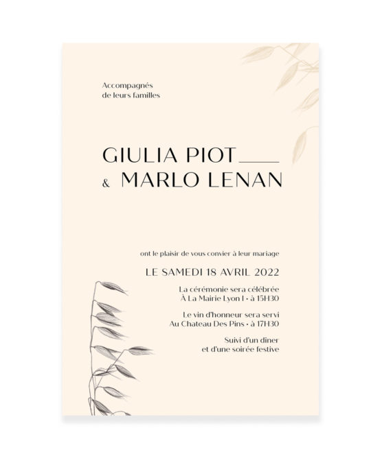 Faire Part • Pampa – Image 2