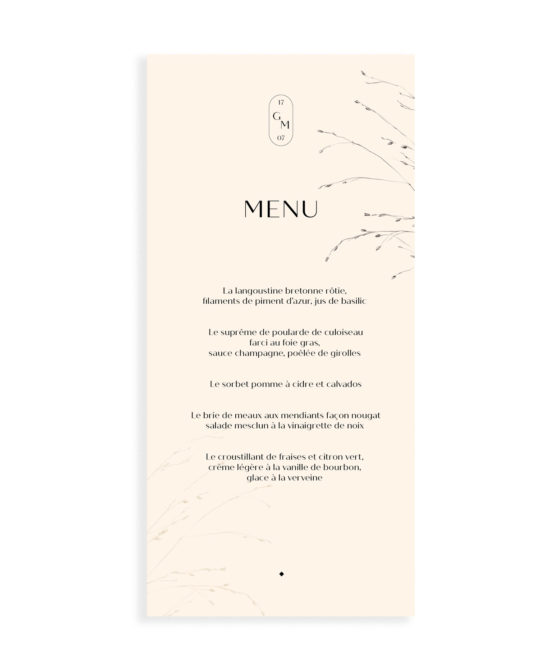 Menu • Pampa