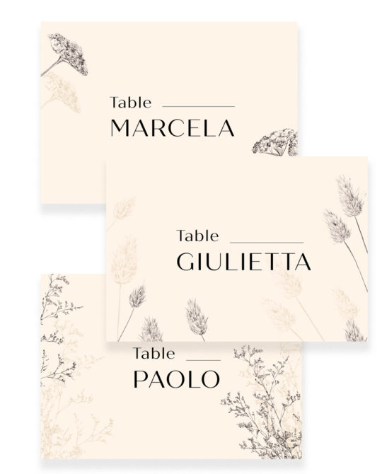 Nom de table • Pampa