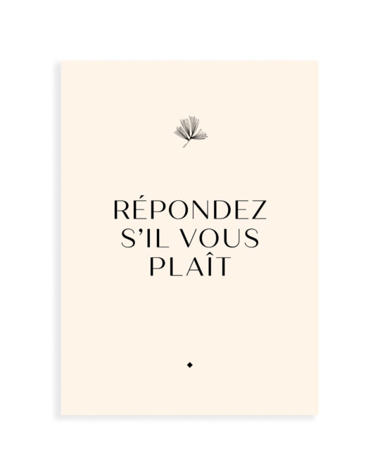 Carte RSVP • Pampa – Image 2
