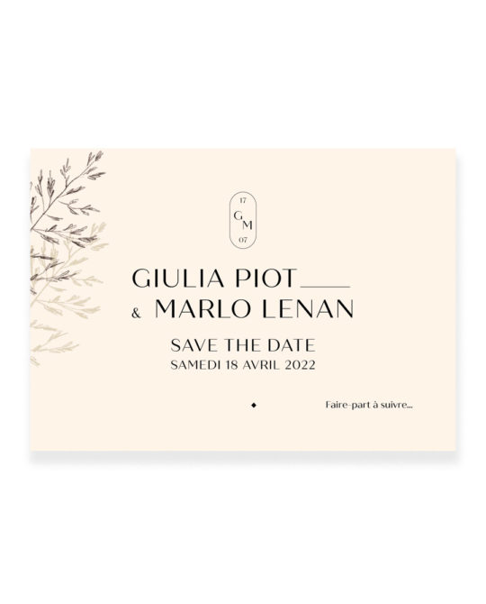 Save the date • Pampa