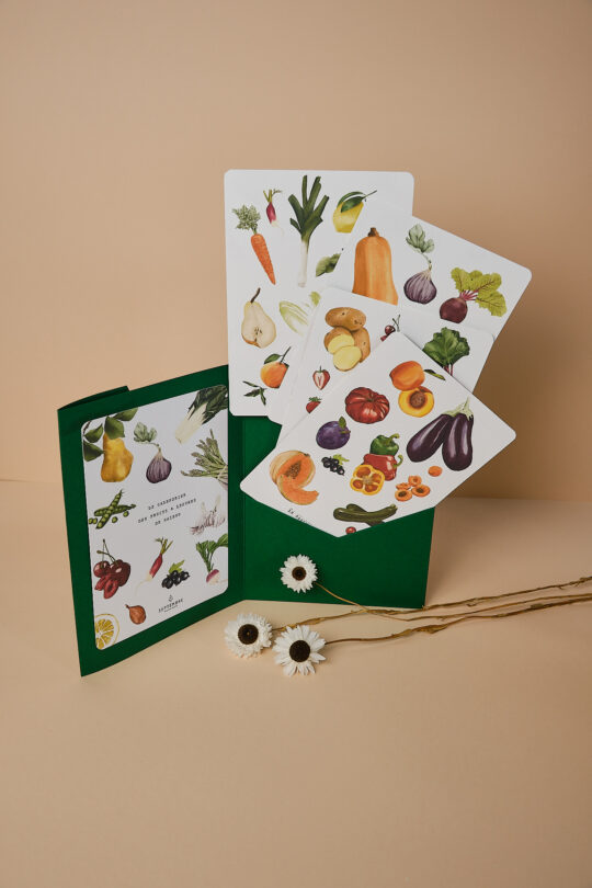 Les 4 Cartes Paniers Fruits & Légumes de saison – Image 2