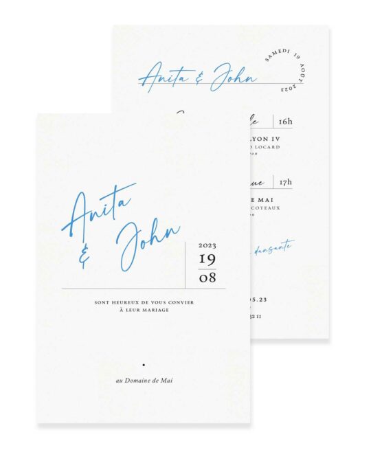 Faire Part • Signature