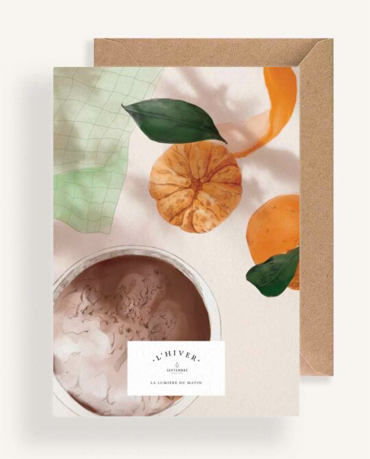 Carte & Affiche • La lumière du matin