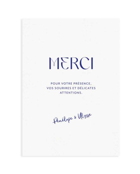 Carte remerciement • Santorini – Image 2