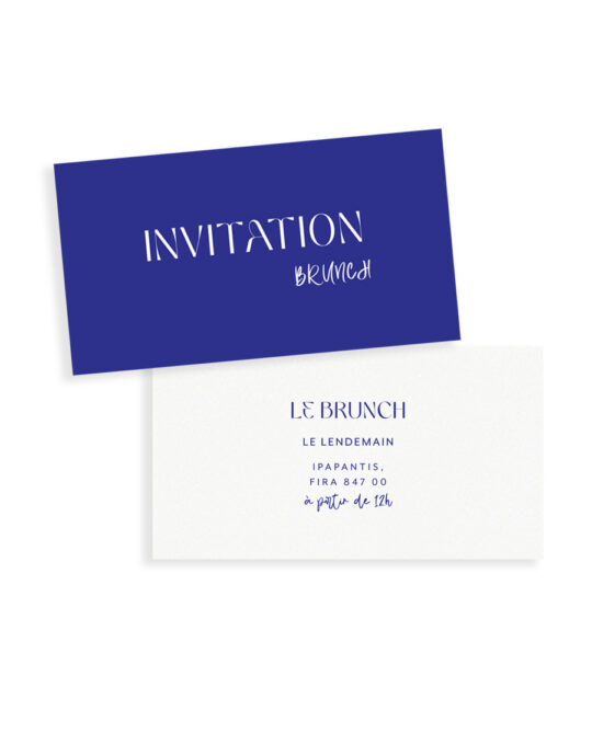 Invitation • Santorini