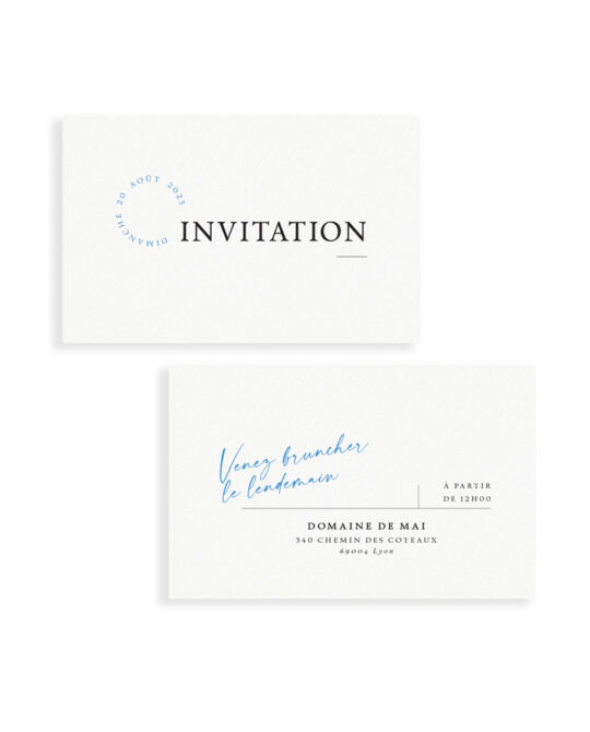 Invitation • Signature