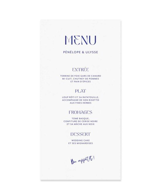 Menu • Santorini