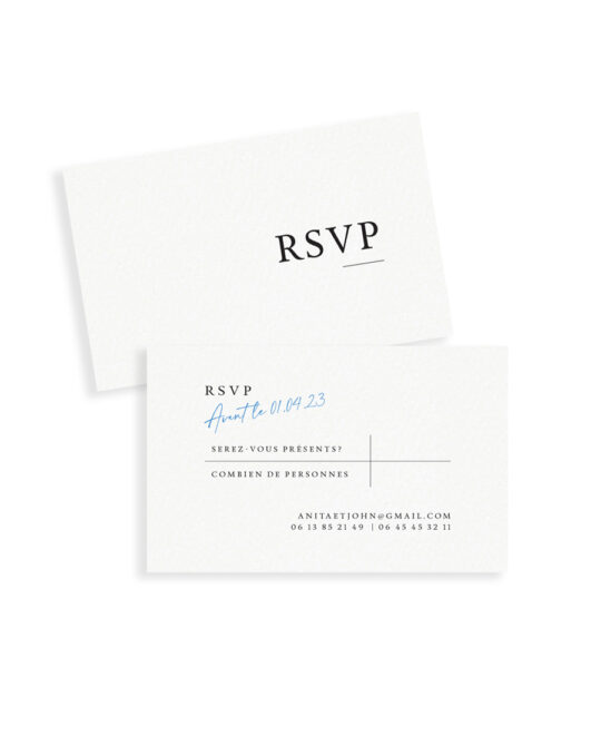 RSVP • Signature