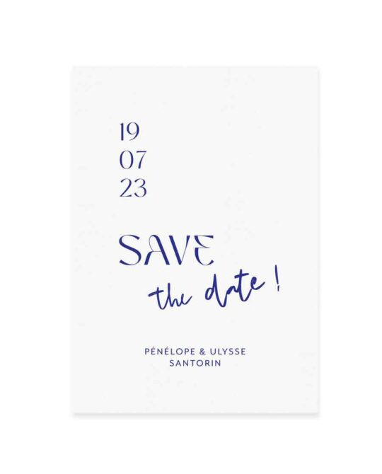 Save the date • Santorini
