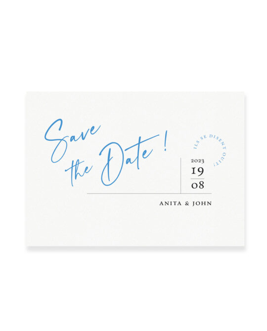 Save the date • Signature