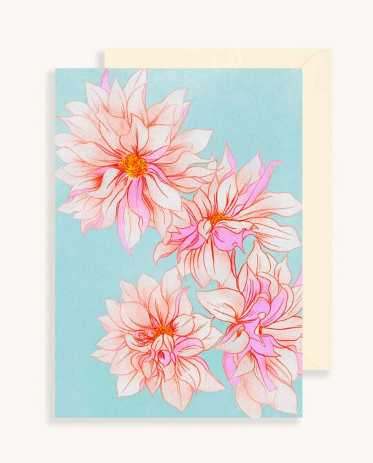 Carte & Affiche • Dahlia