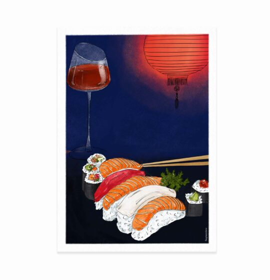 Affiche • Accord Mets & Vins - 12 visuels – Image 9