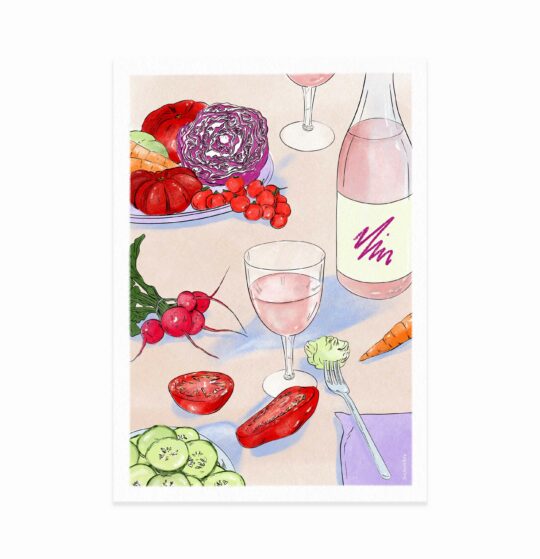 Affiche • Accord Mets & Vins - 12 visuels – Image 2