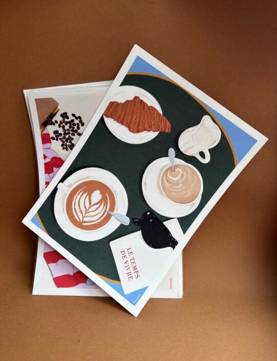 Affiche • Cafés - 8 visuels