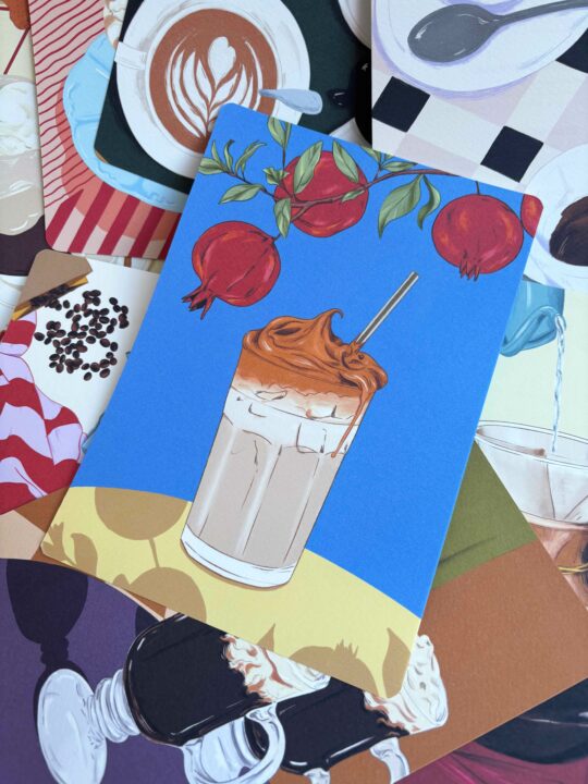 Affiche • Cafés - 8 visuels
