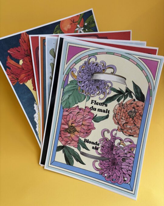 Affiche • Bières - 8 visuels