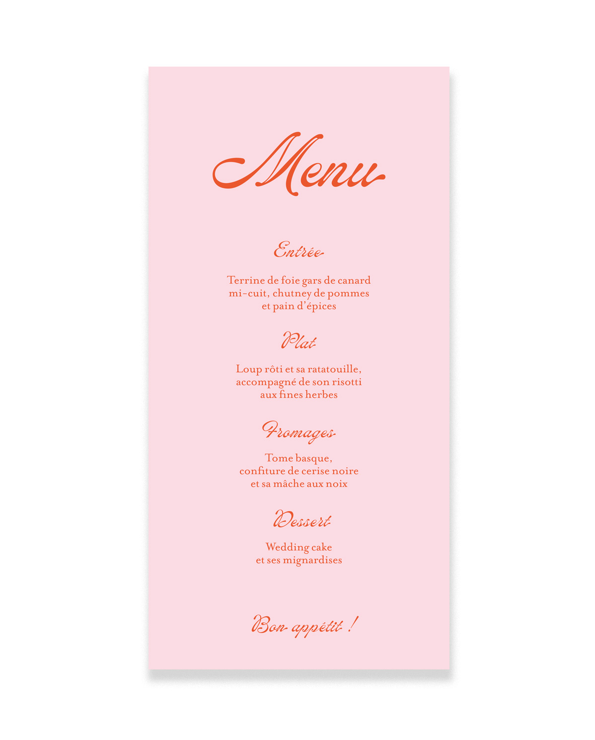 Menu • Manadera
