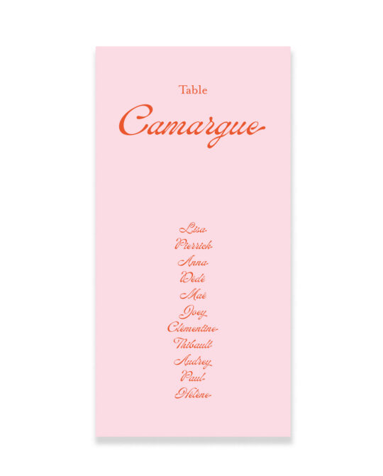 Plan de table • Manadera